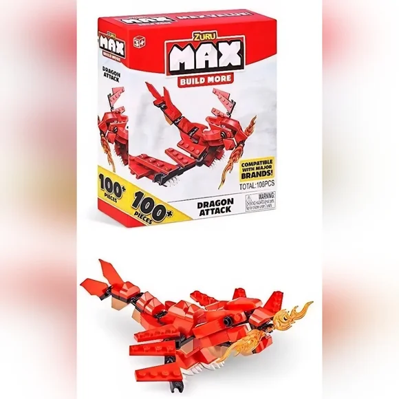 Zuru MAX Build More Dragon Attack Building Set - Picture 2 of 2